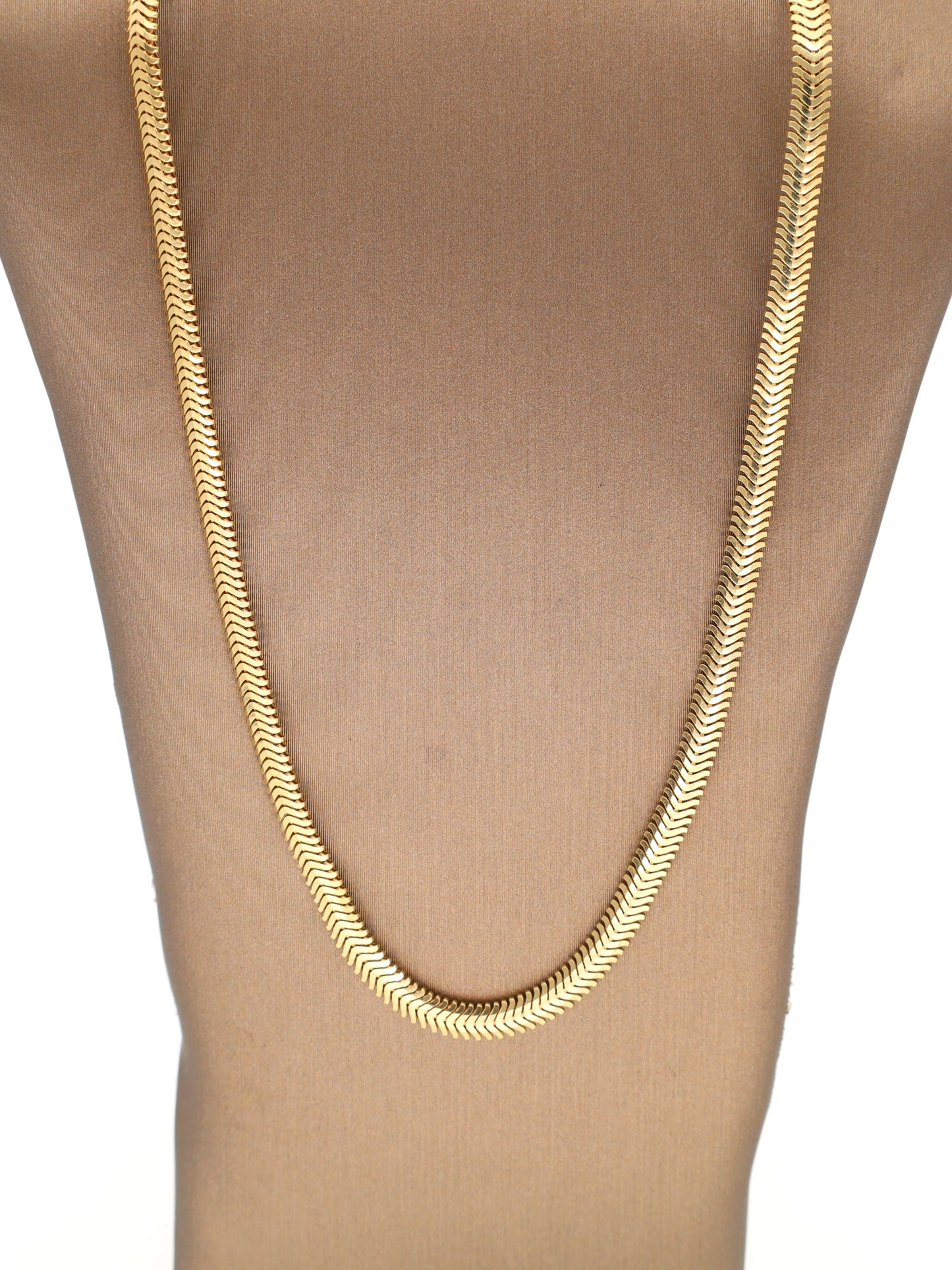 Collana oro giallo 18kt serpente