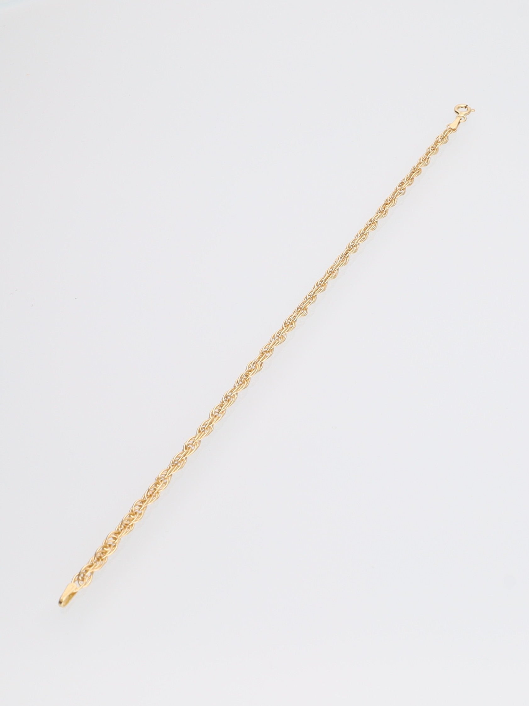Bracciale in Oro Giallo 18 kt - maglia tipo corda