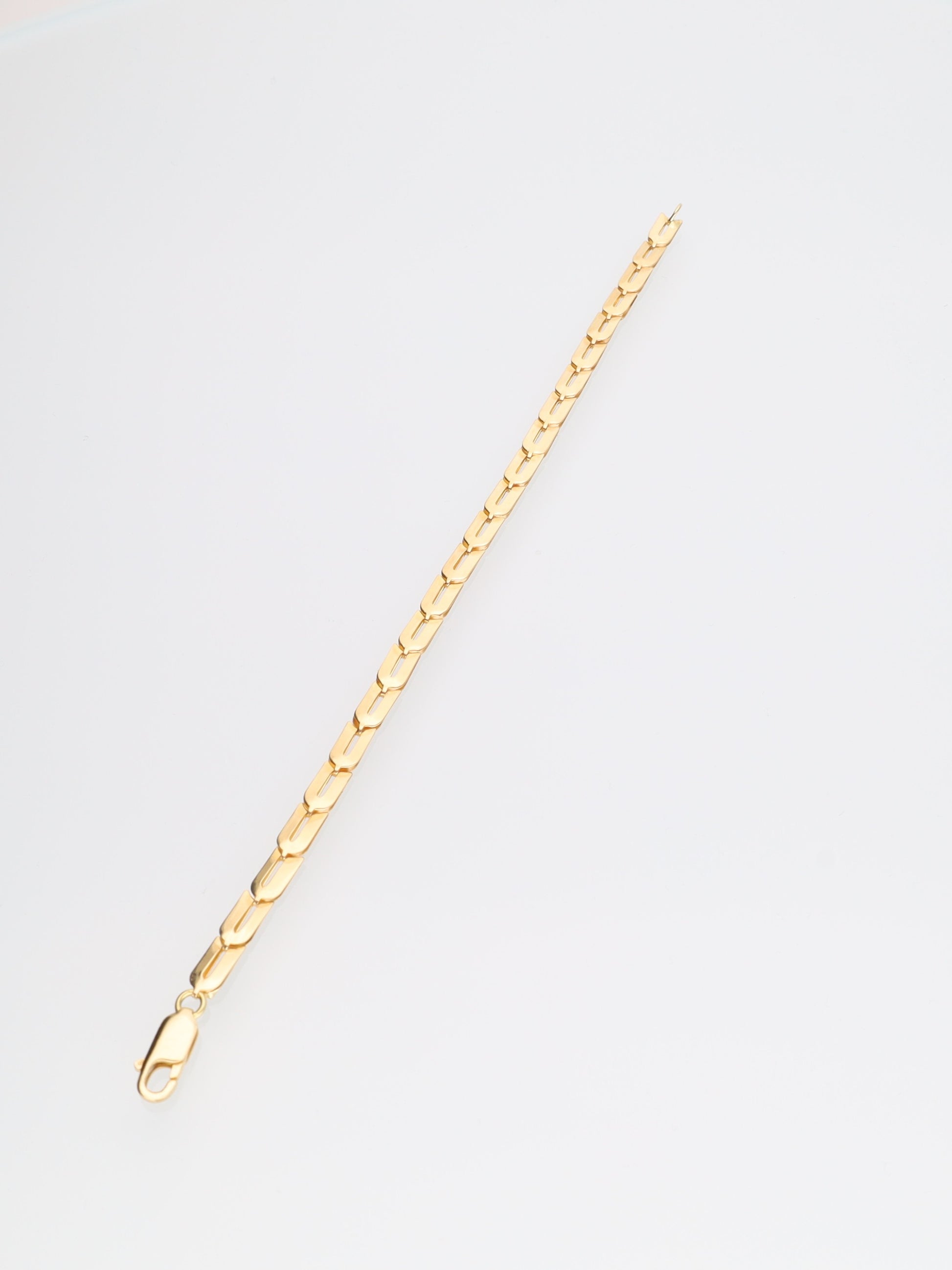 Bracciale in Oro Giallo 18 kt - Maglia a scaglie
