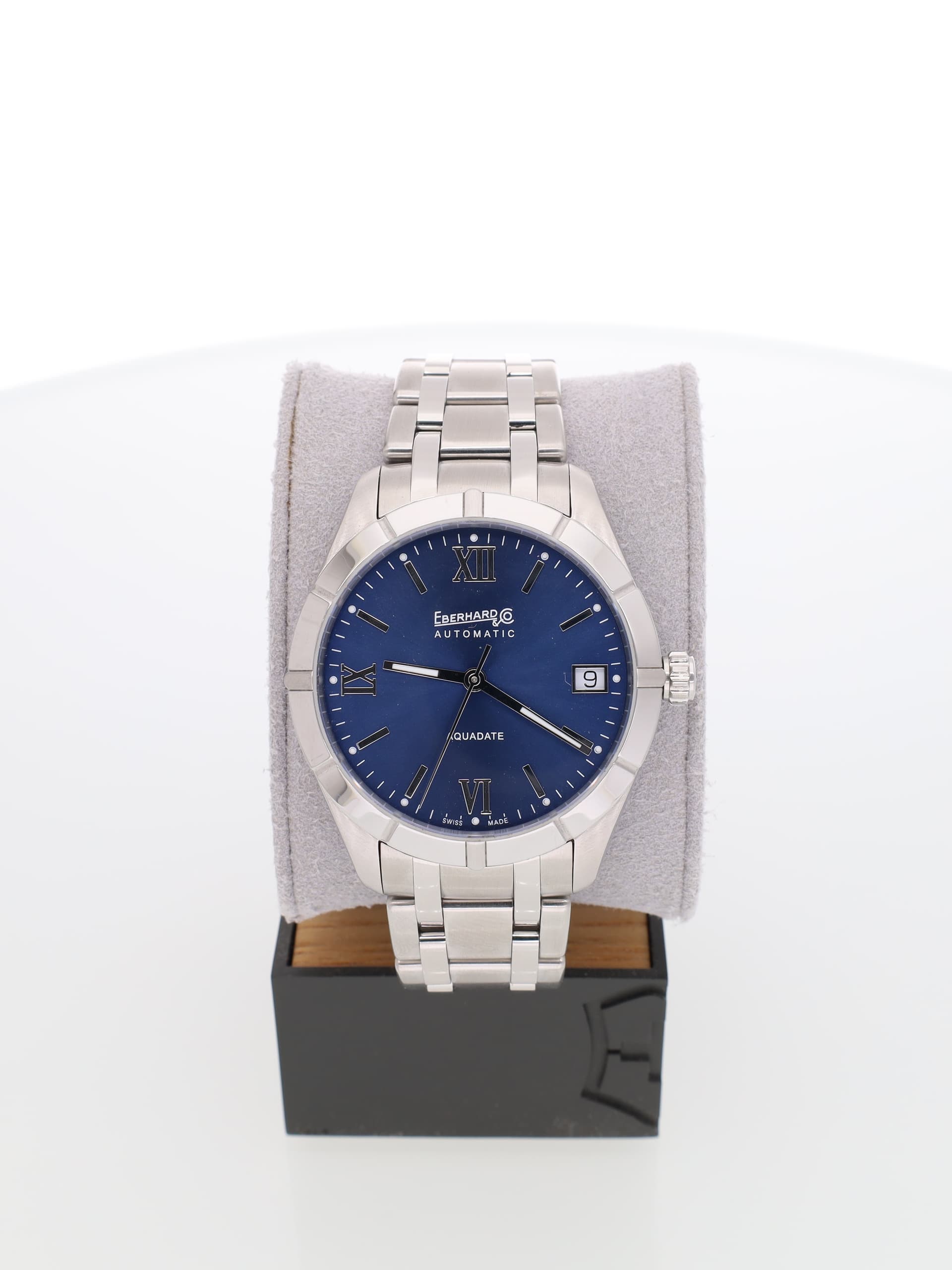 Eberhard & Co. Aquadate Grande Taille acciaio ref. 41041P