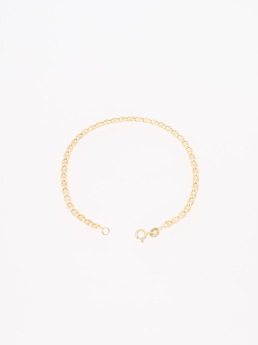 Bracciale in Oro Giallo 18 kt - Maglia marinara lavorata