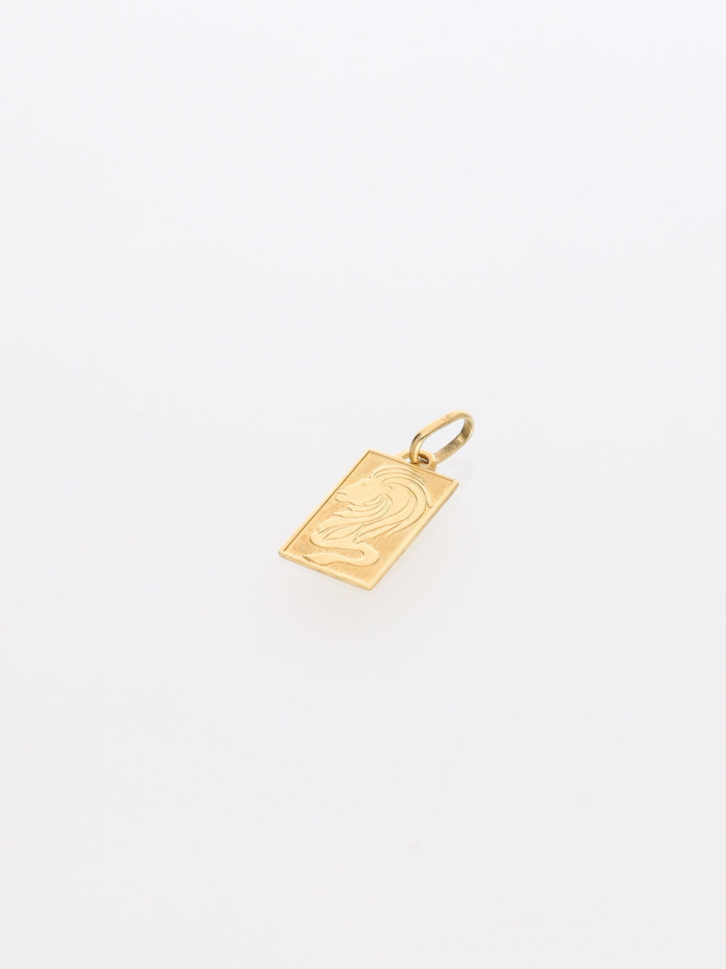 Ciondolo segno zodiacale Leone in oro giallo 18kt