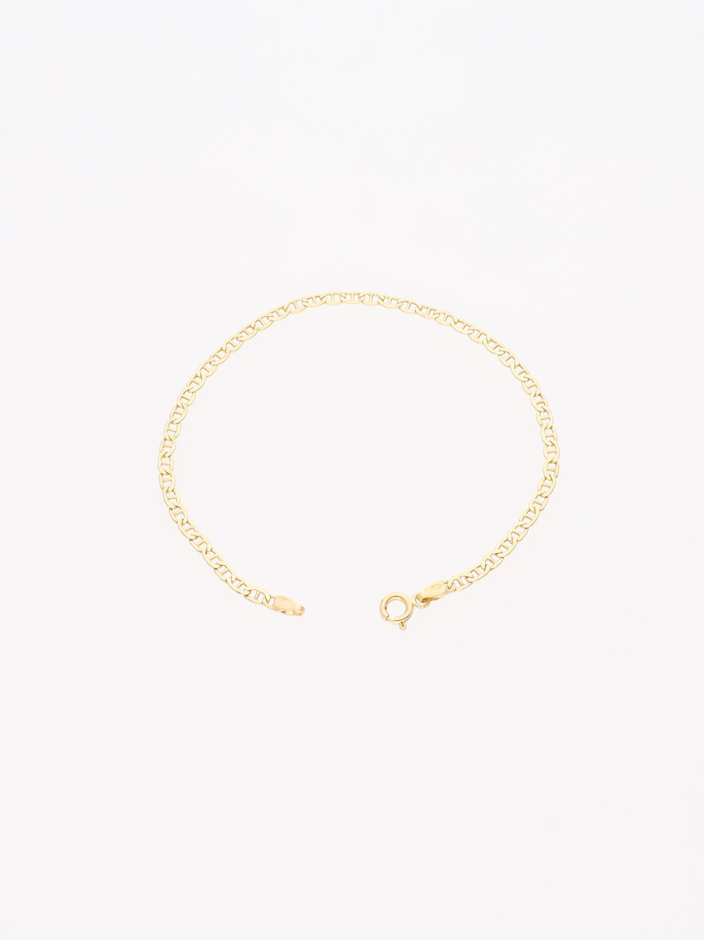 Bracciale in Oro Giallo 18 kt - Maglia marinara fina