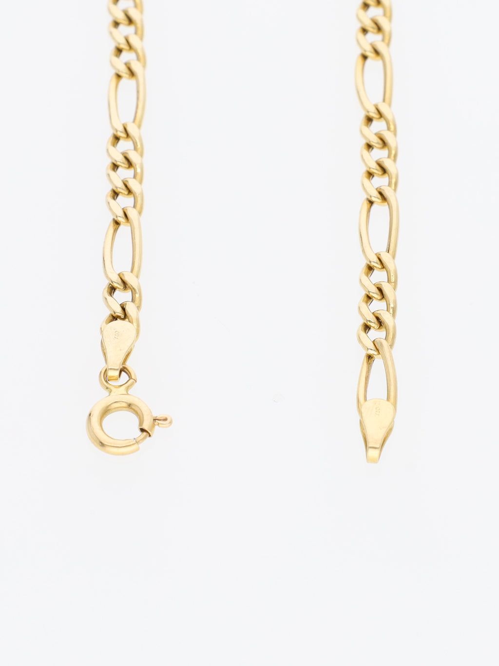 Bracciale in Oro Giallo 18 kt - maglia Figaro fina