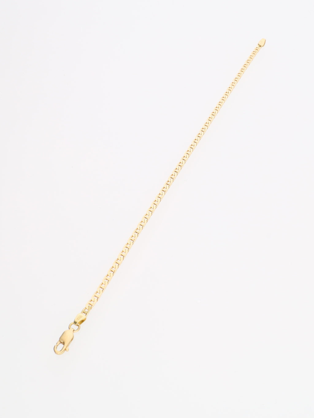 Bracciale in Oro Giallo 18 kt - Maglia Marinara squadrata