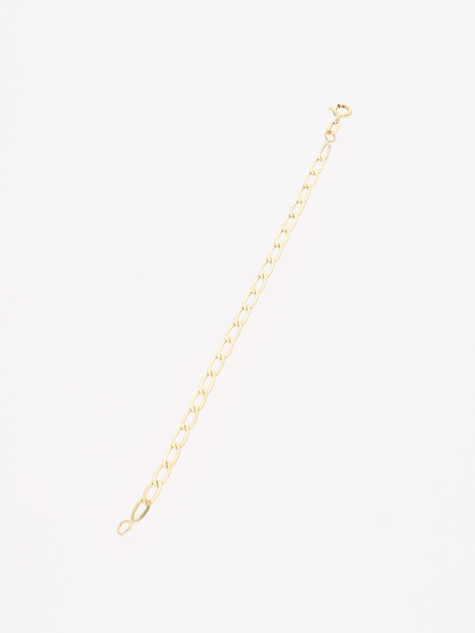 Bracciale in Oro Giallo 18kt - Maglia forzatina corta