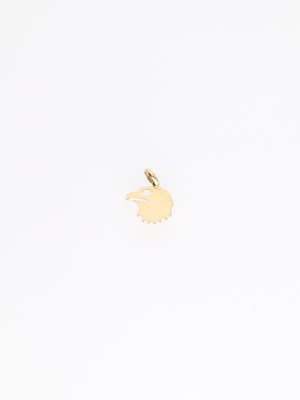 Ciondolo oro giallo 18kt testa d'aquila Lazio