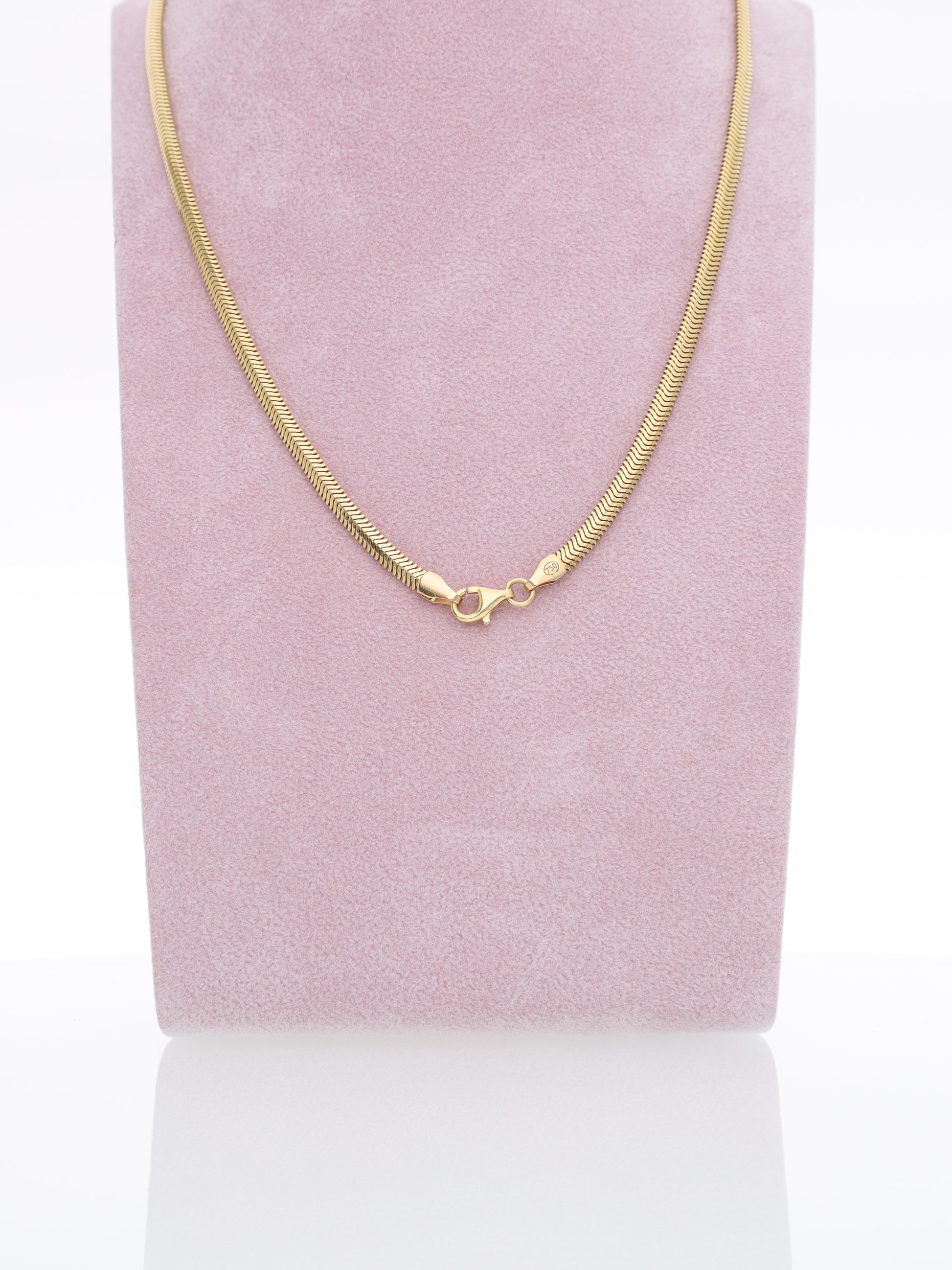 Collana in Oro Giallo 18 kt Maglia Serpente