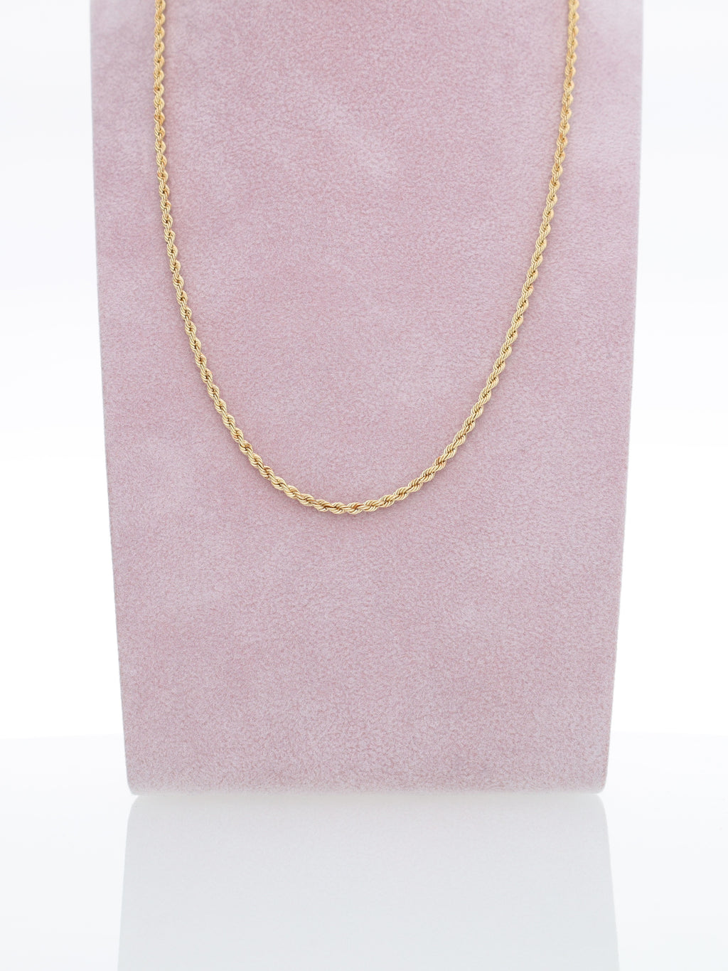 Catenina oro giallo 18kt - Maglia torchon/fune