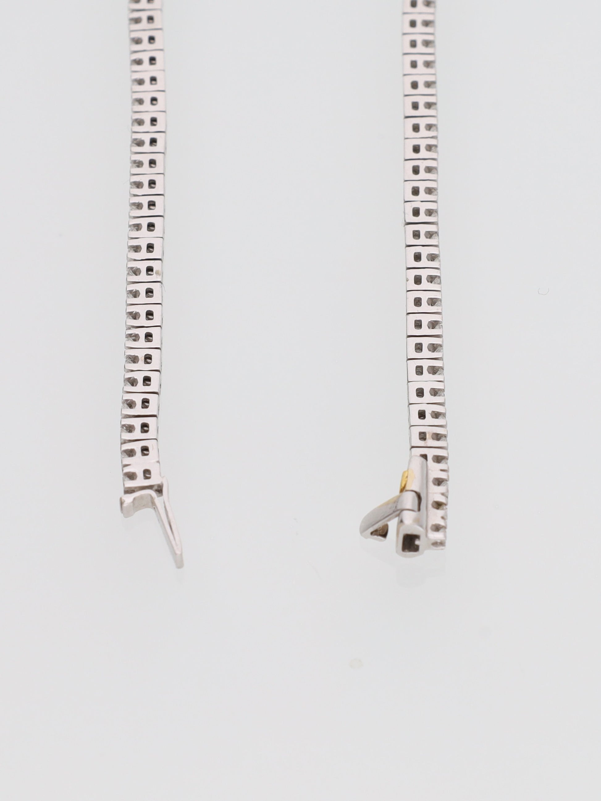Bracciale oro Bianco 18 kt - tennis con diamanti 1.56ct