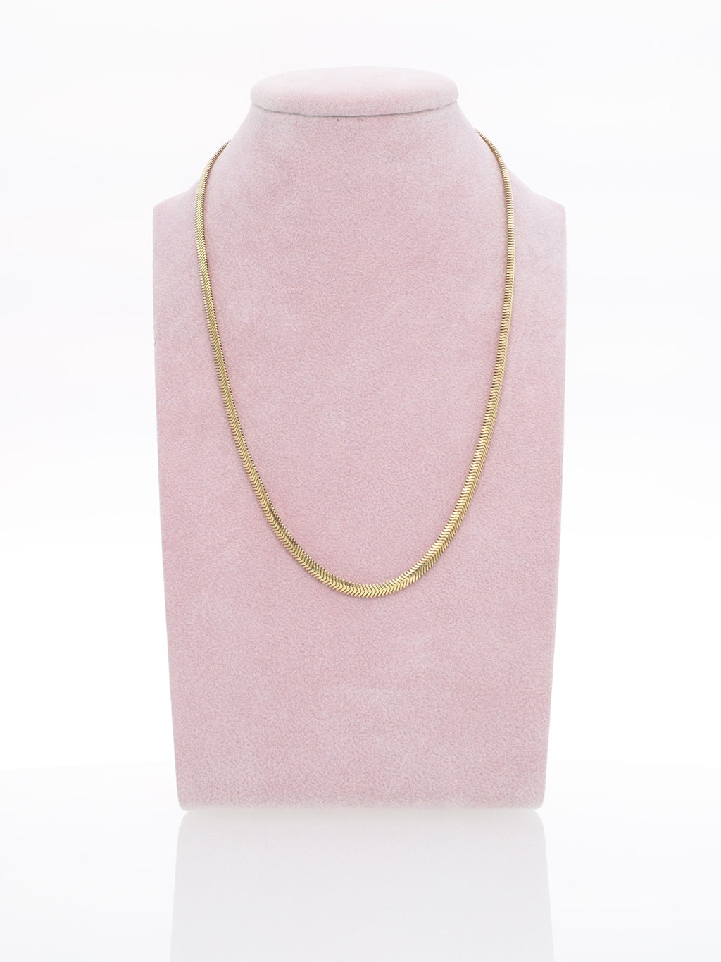 Collana in Oro Giallo 18 kt Maglia Serpente