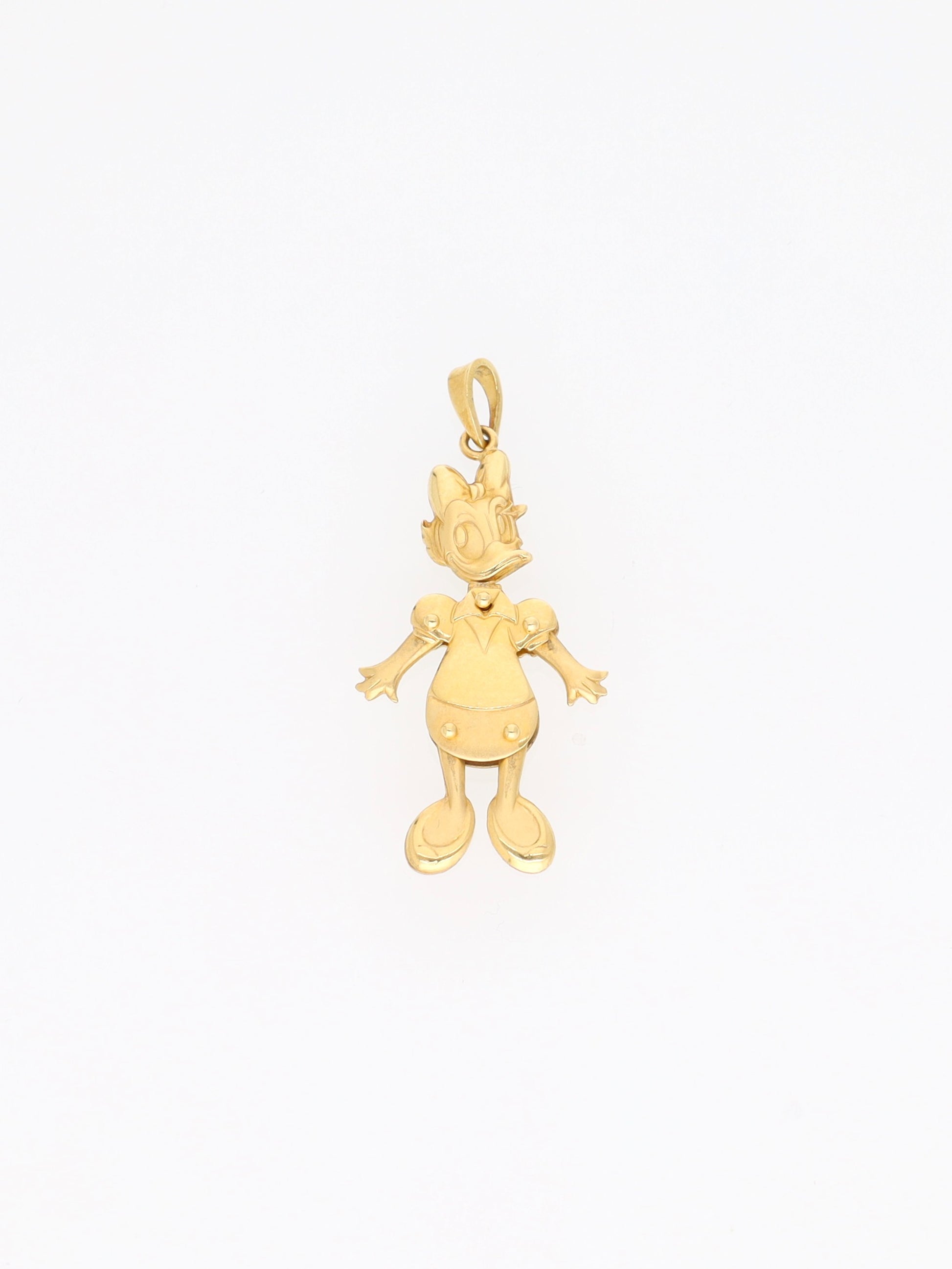 Ciondolo in oro giallo 18kt - Personaggio Disney Paperina