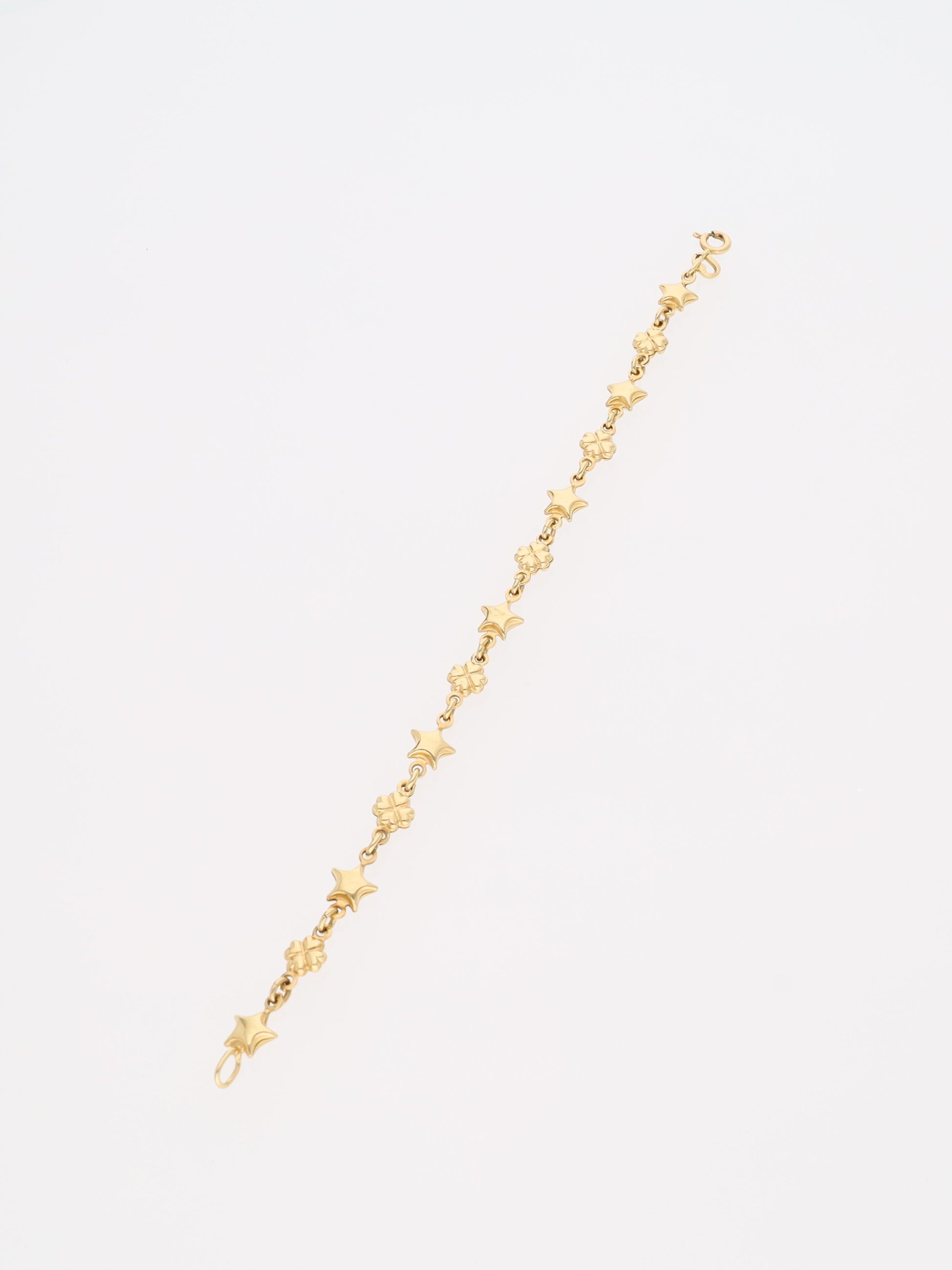 Bracciale in Oro Giallo 18 kt con charms