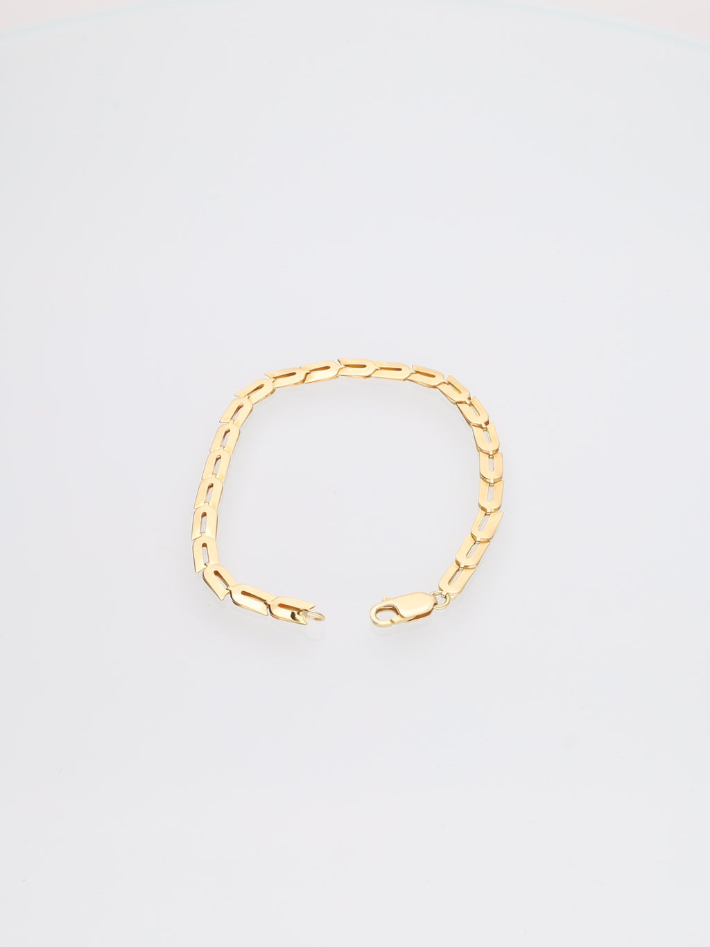 Bracciale in Oro Giallo 18 kt - Maglia a scaglie