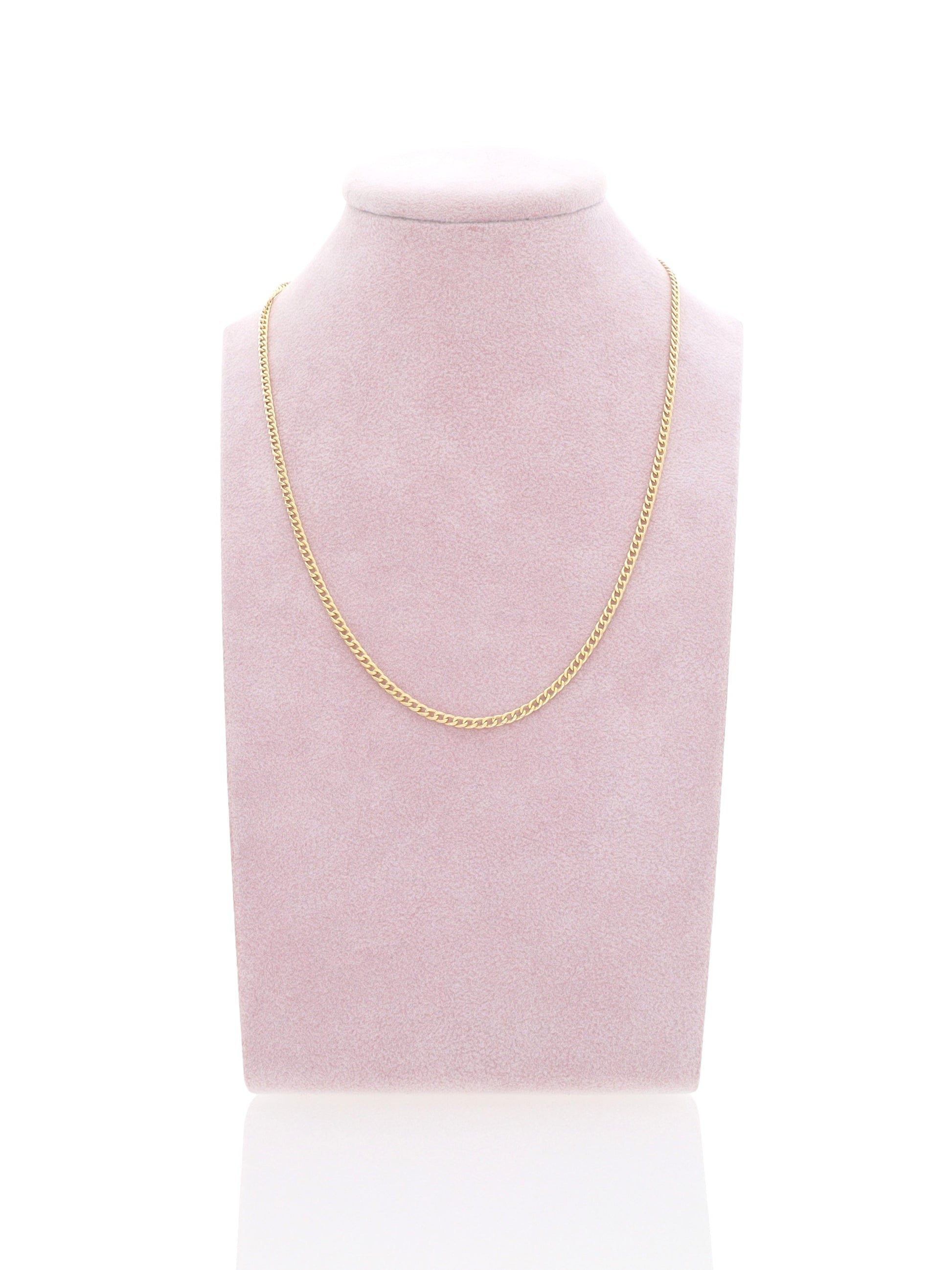 Collana oro giallo 18kt - maglia fina