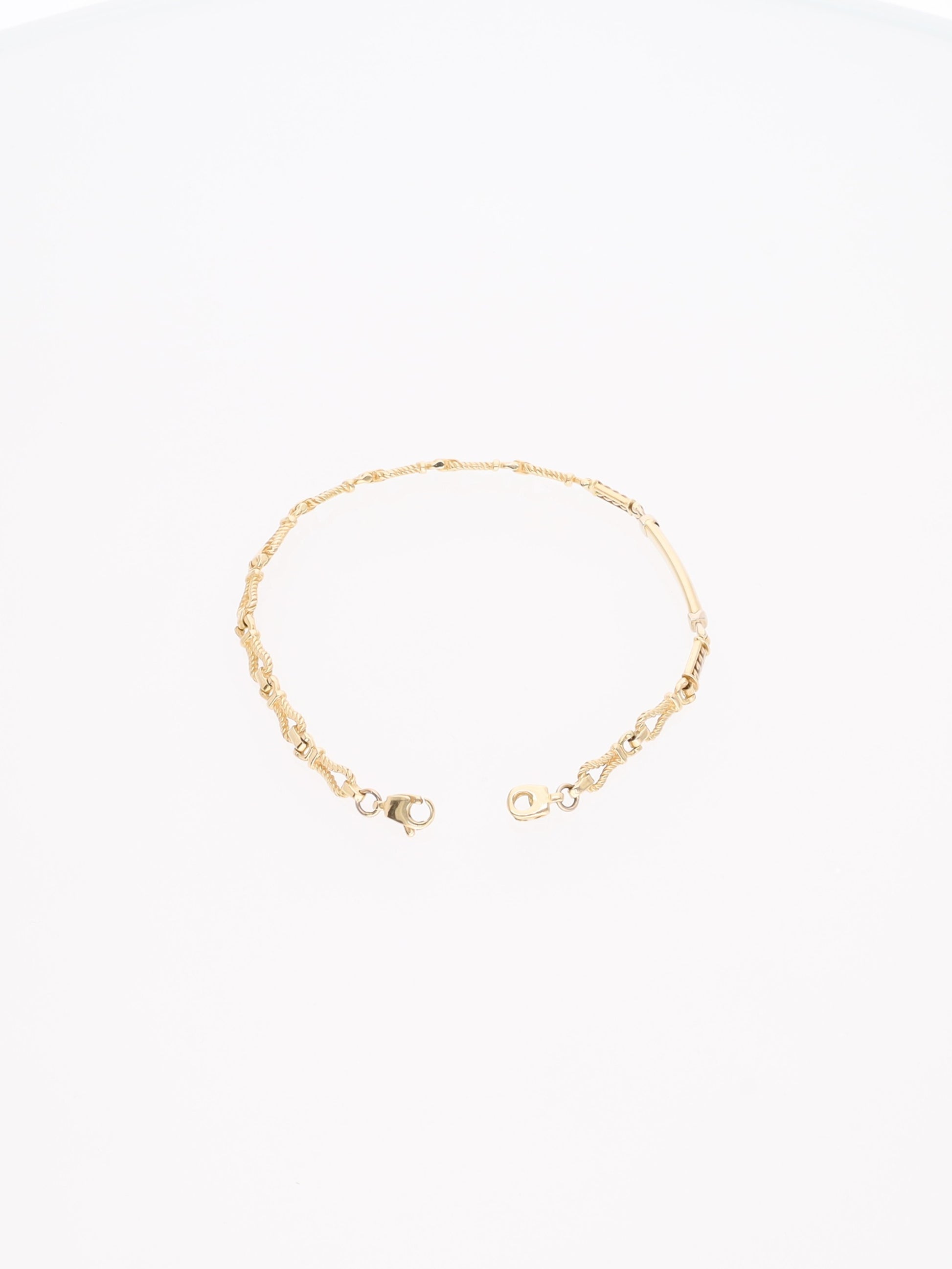 Bracciale in Oro Giallo 18 kt - fantasia nautica