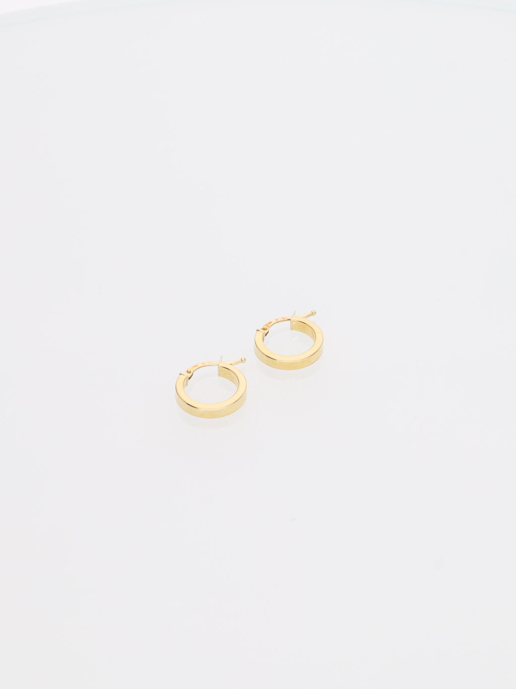 Orecchini a Cerchietto in Oro Giallo 18kt