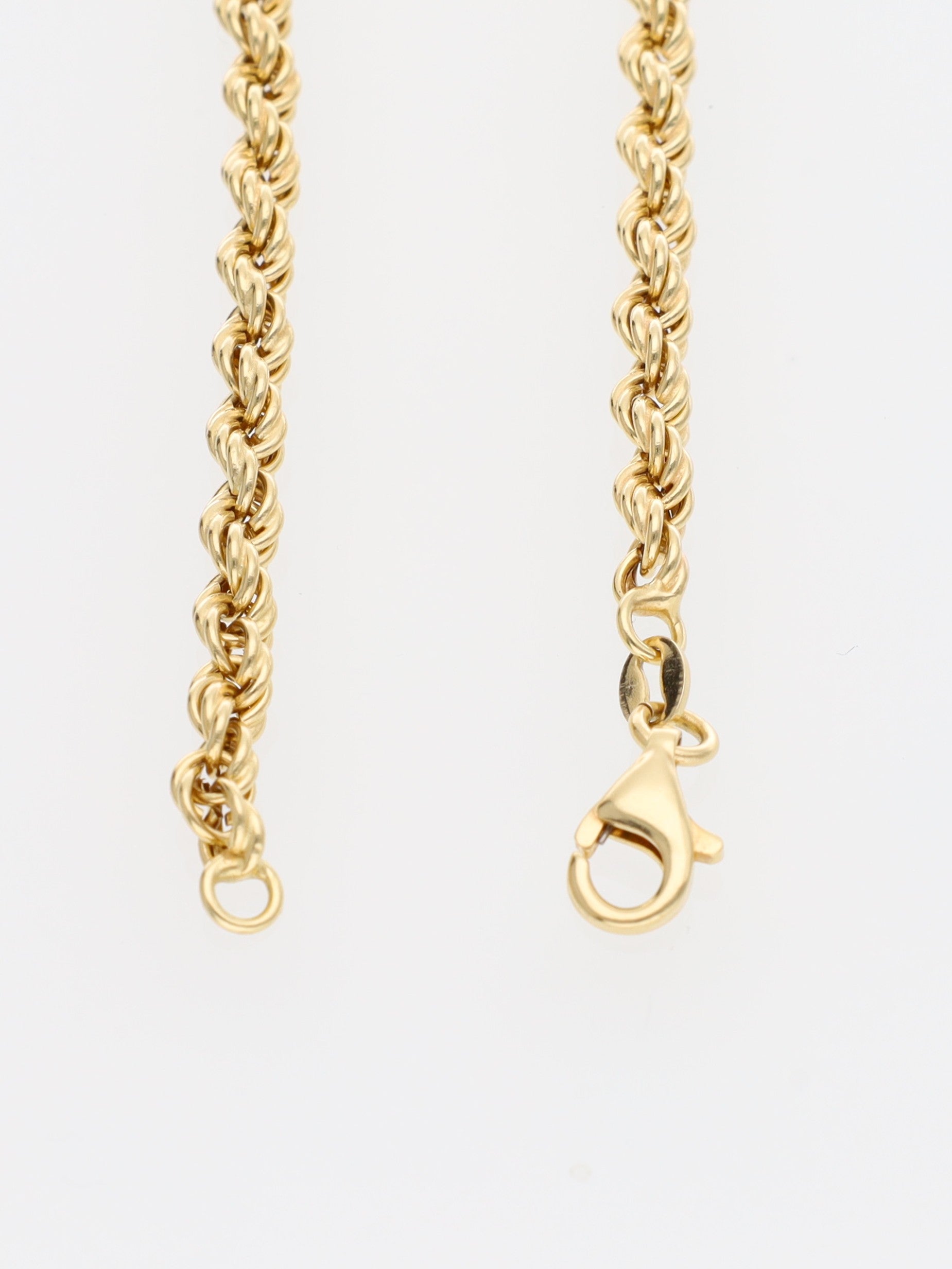 Bracciale in Oro Giallo 18 kt - maglia fune