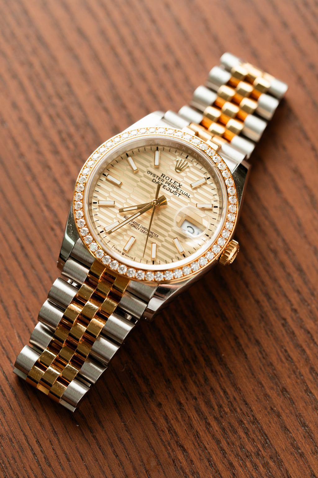 Rolex Datejust 36 mm con Diamanti Factory