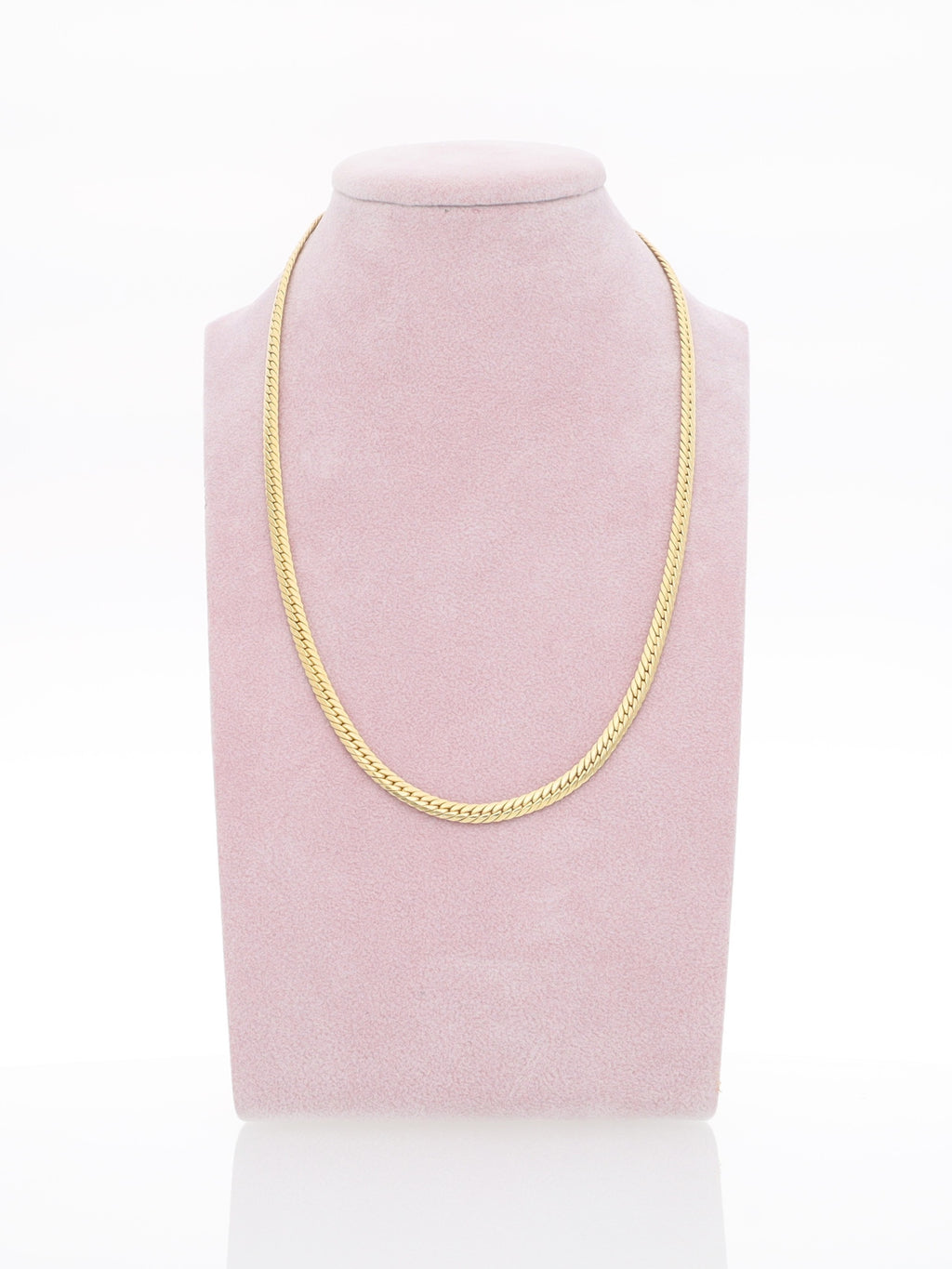 Collana Girocollo in Oro Giallo 18 kt - Maglia inglese