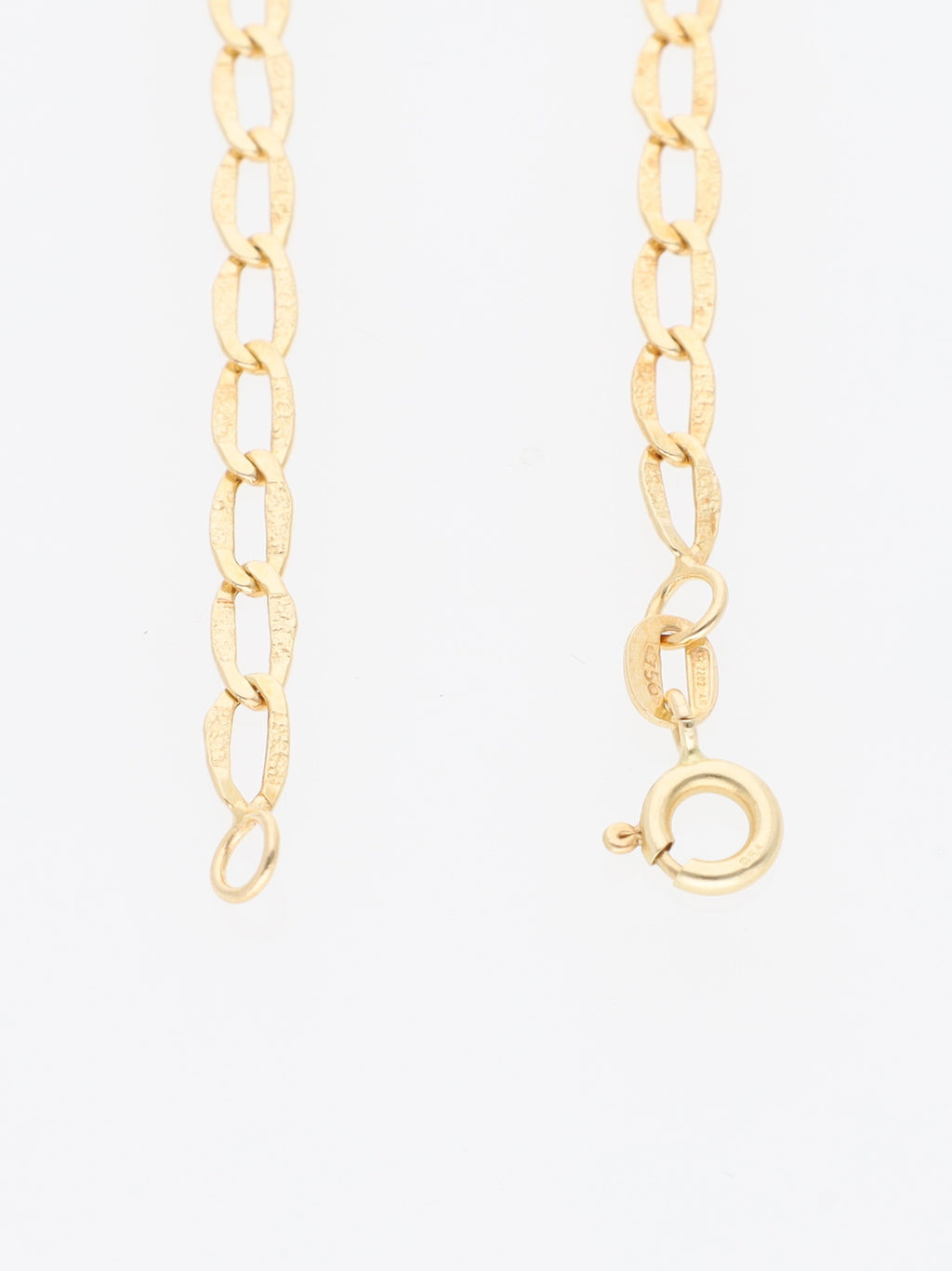 Bracciale in Oro Giallo 18kt  - Maglia forzatina corta