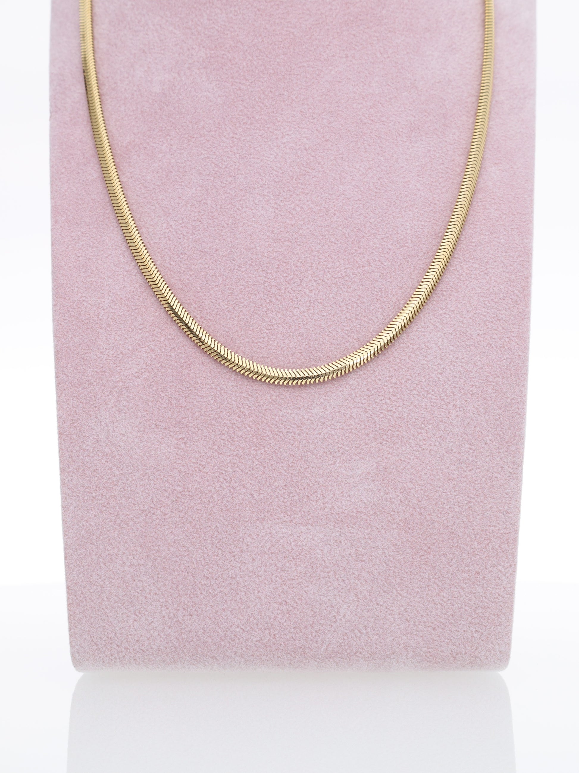 Collana in Oro Giallo 18 kt Maglia Serpente