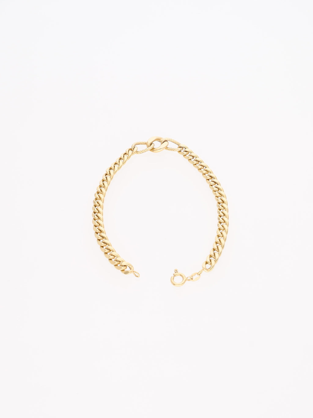 Bracciale in Oro Giallo 18 kt - maglia grumetta