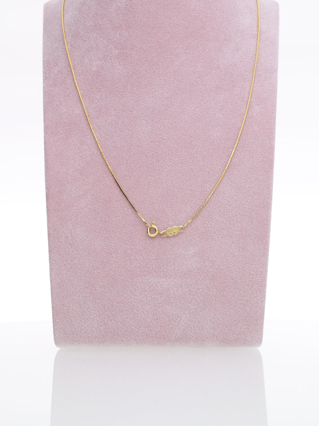 Catenina oro giallo 18kt - Maglia box