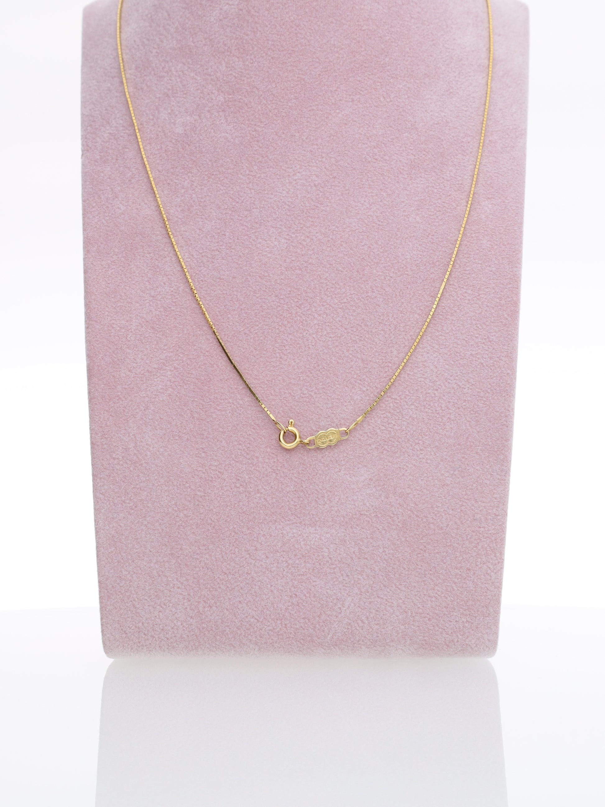 Catenina oro giallo 18kt - Maglia box