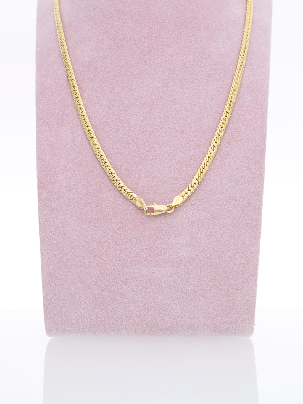 Collana Girocollo in Oro Giallo 18 kt - Maglia inglese