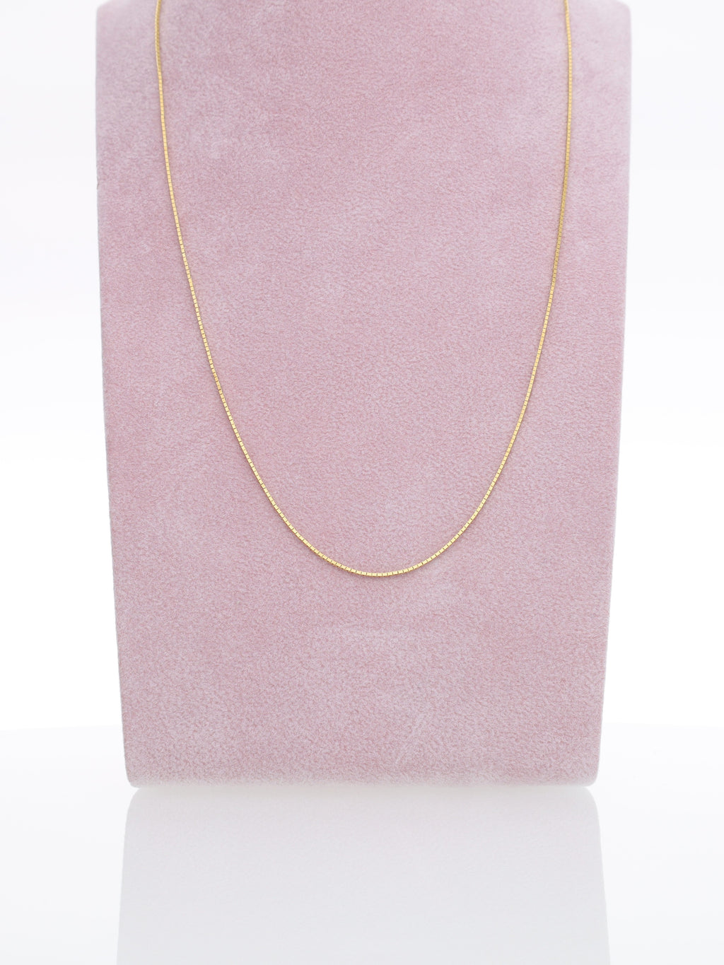 Catenina oro giallo 18kt - Maglia box