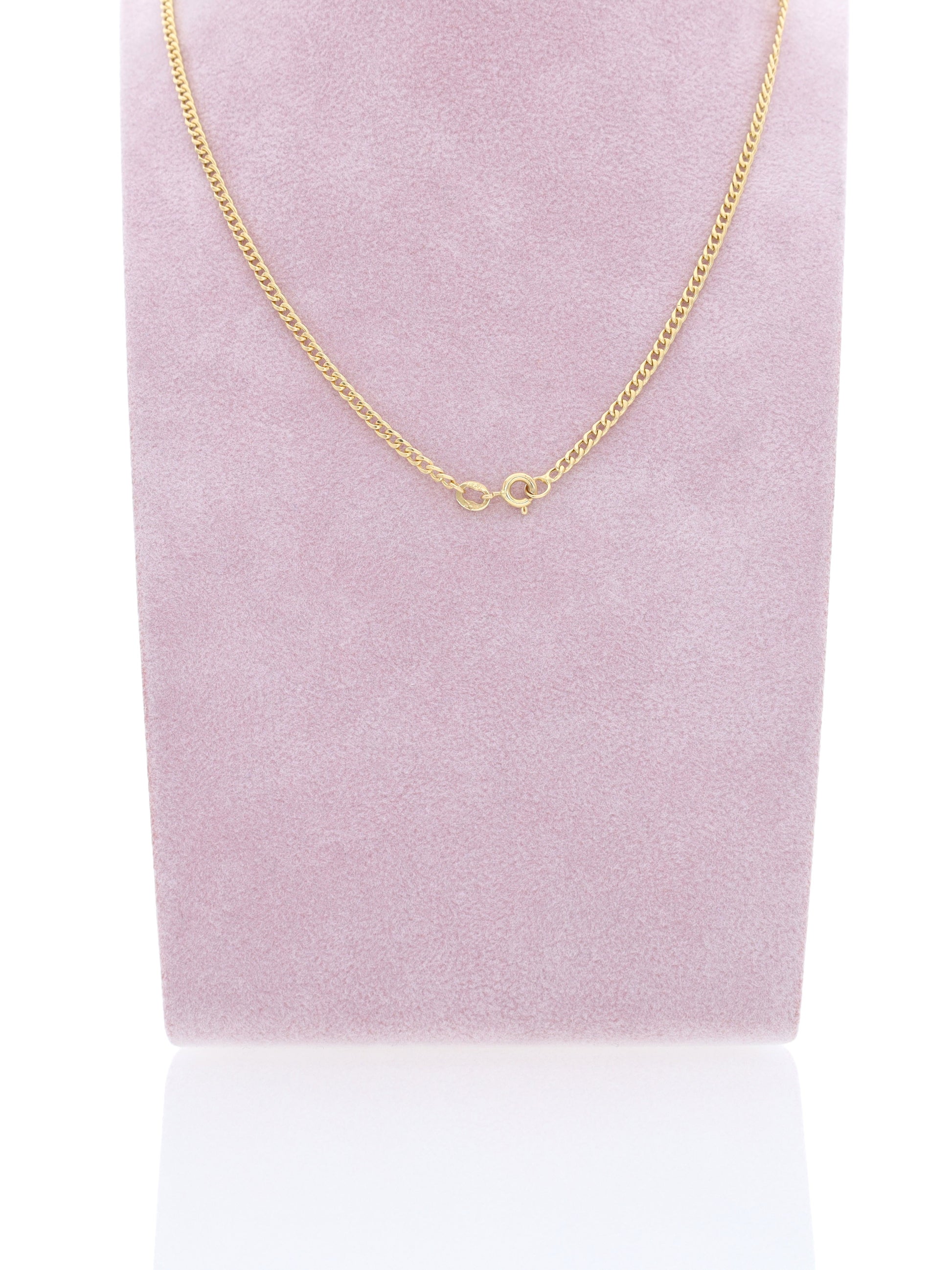 Collana oro giallo 18kt - maglia fina