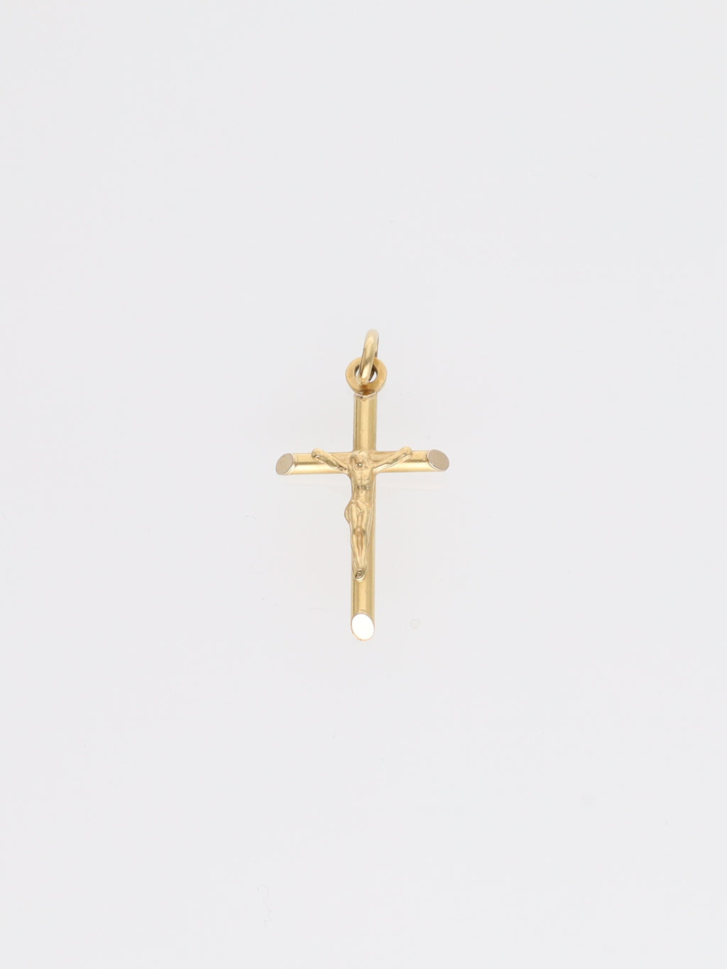 Ciondolo crocifisso in oro giallo 18kt