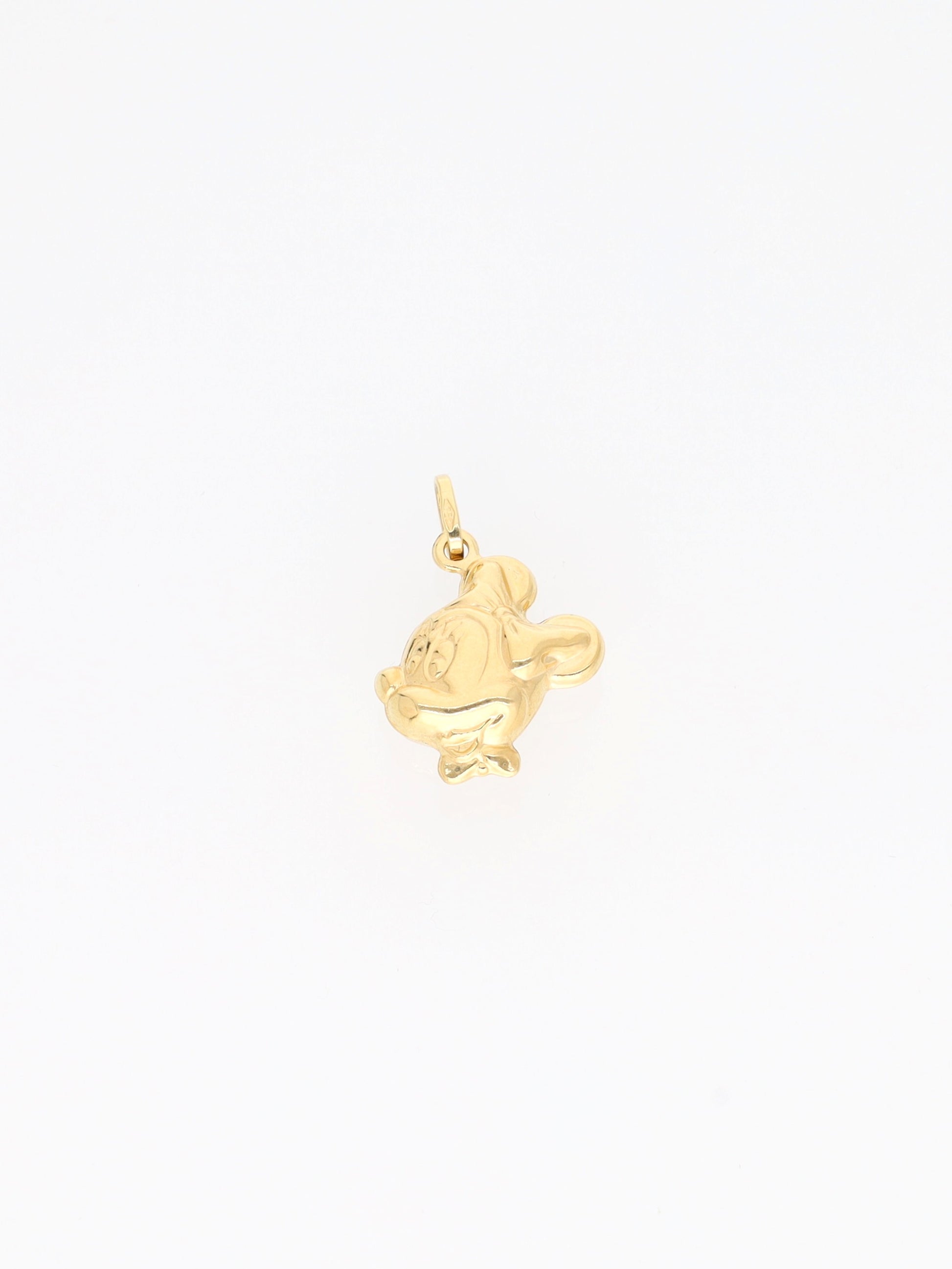 Ciondolo in oro giallo 18kt - Personaggio Disney Minnie