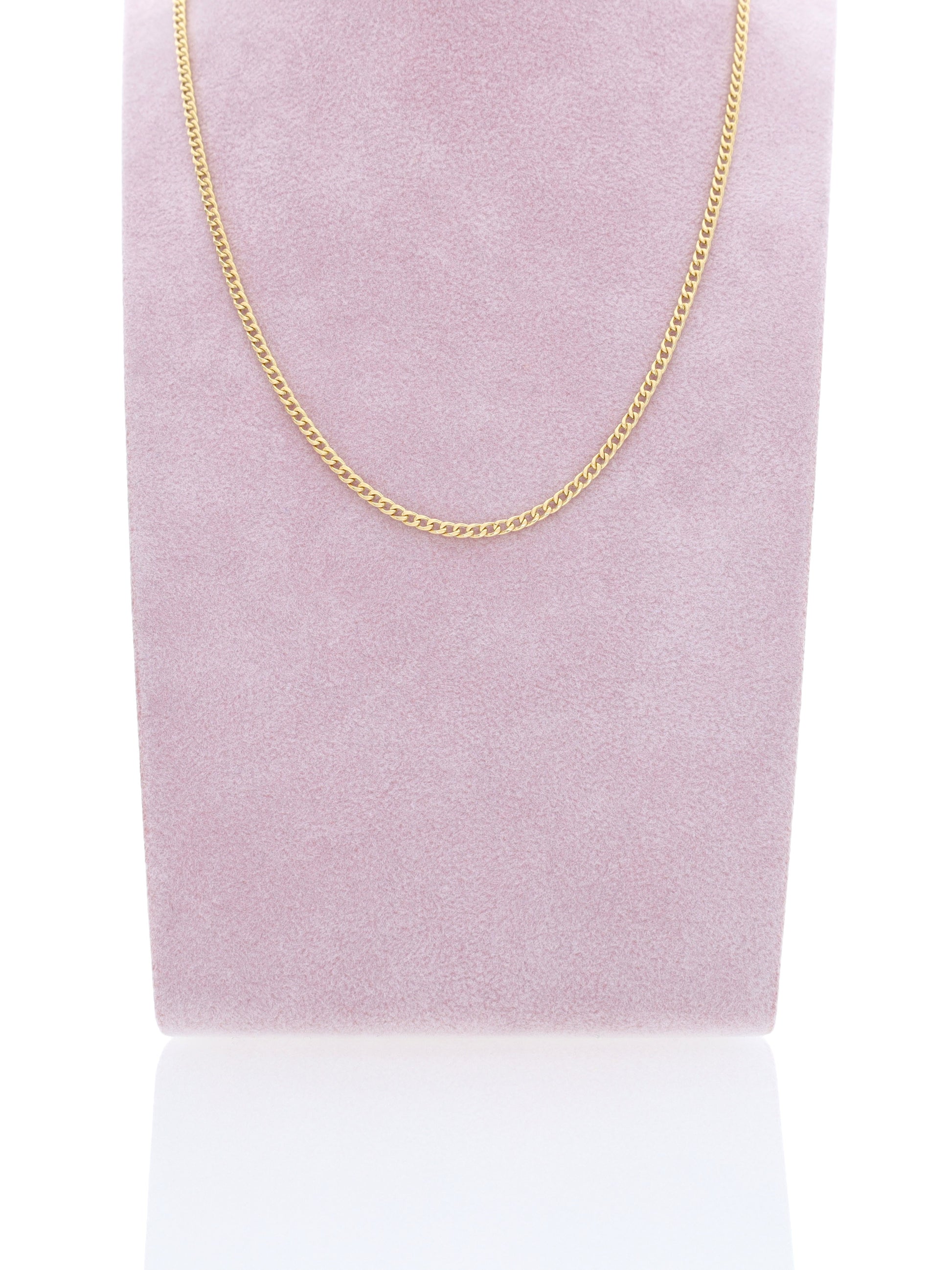 Collana oro giallo 18kt - maglia fina