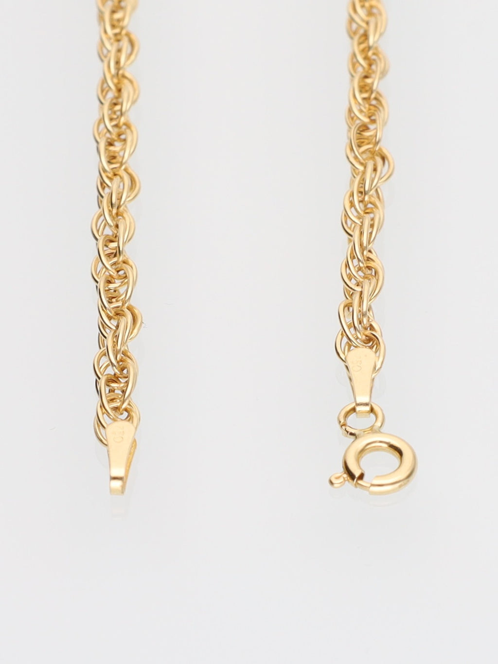 Bracciale in Oro Giallo 18 kt - maglia tipo corda