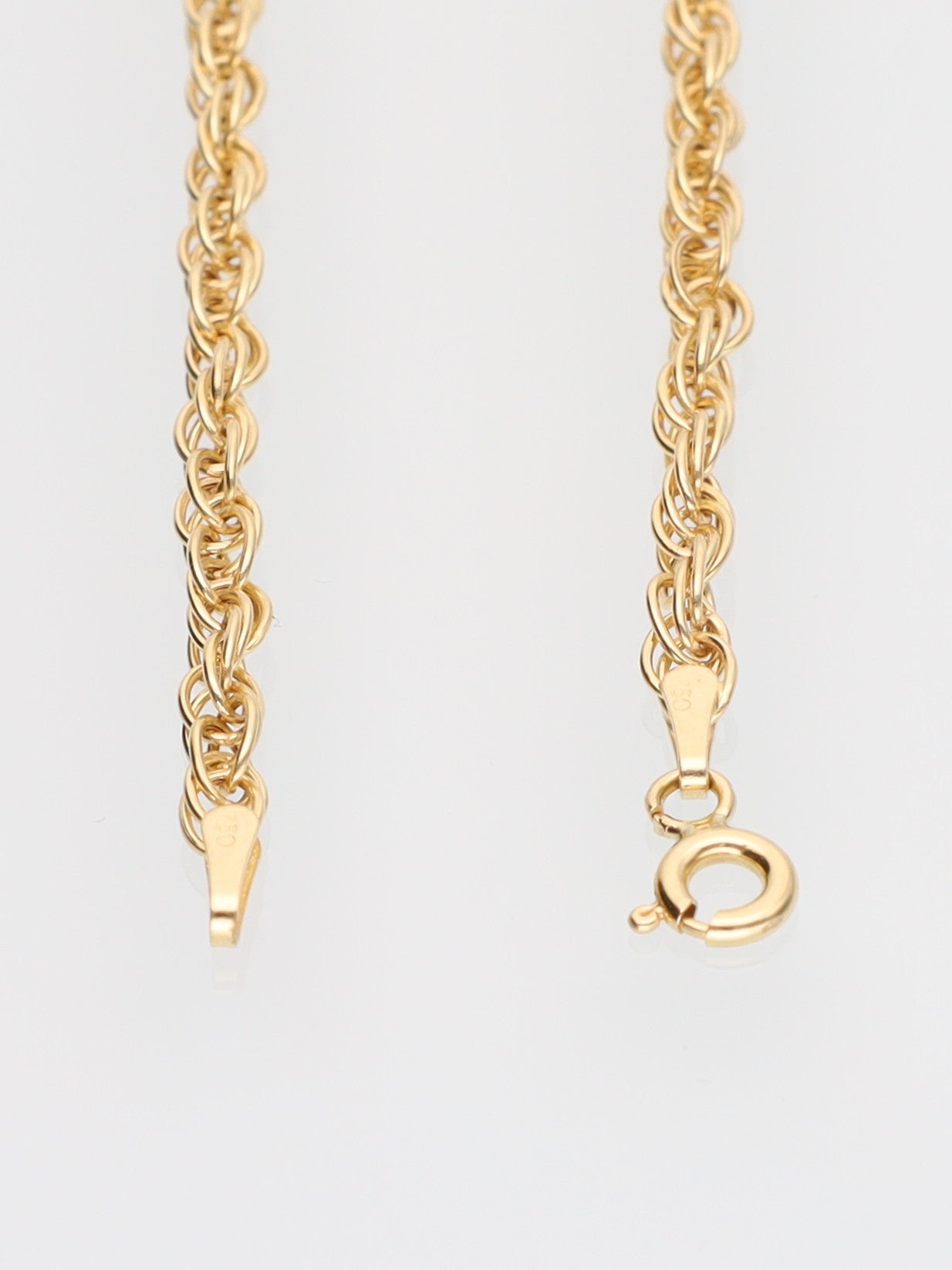 Bracciale in Oro Giallo 18 kt - maglia tipo corda