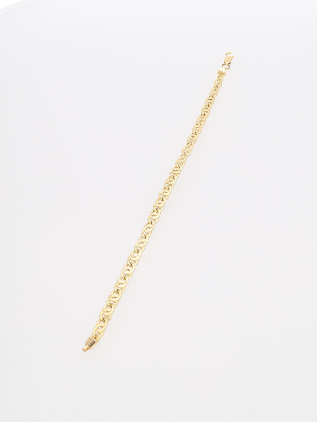 Bracciale in Oro Giallo 18 kt - Maglia occhio Tigre stretta