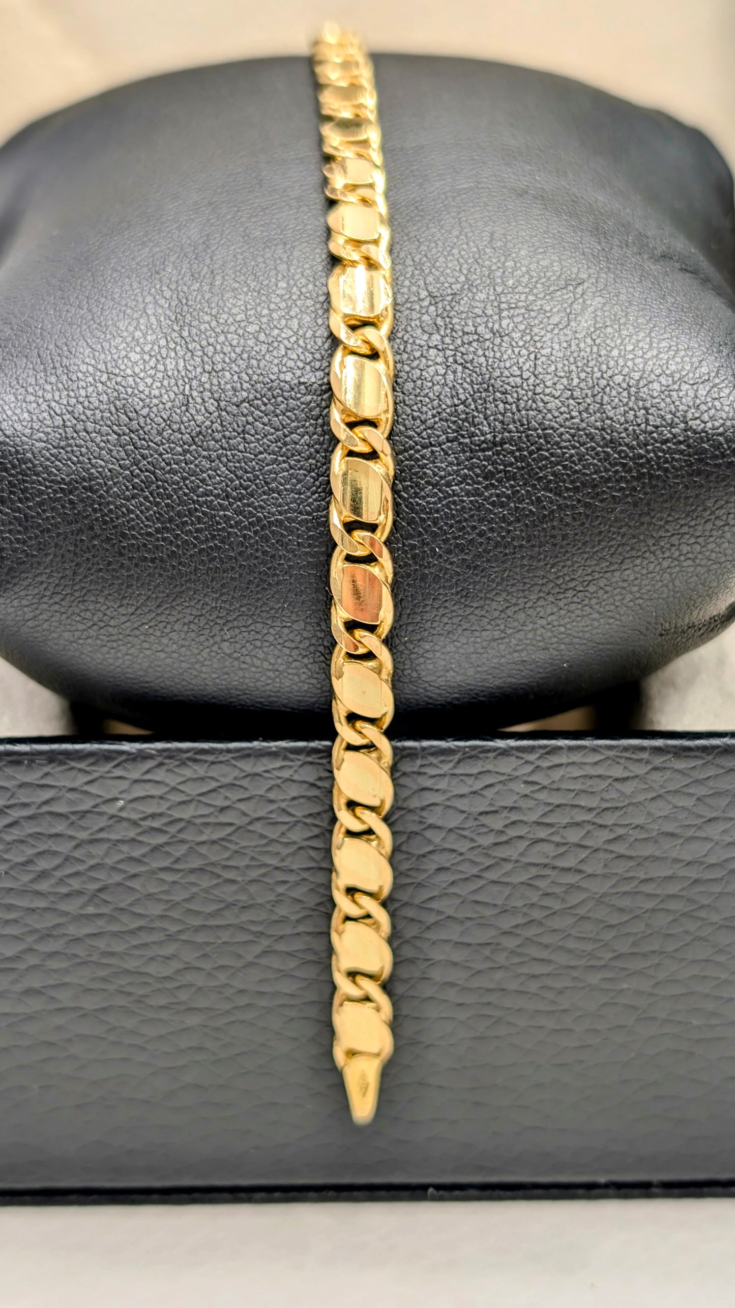 Bracciale oro giallo 18kt grumetta