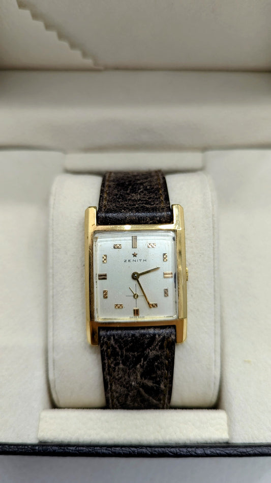 Zenith solo tempo vintage oro 18kt