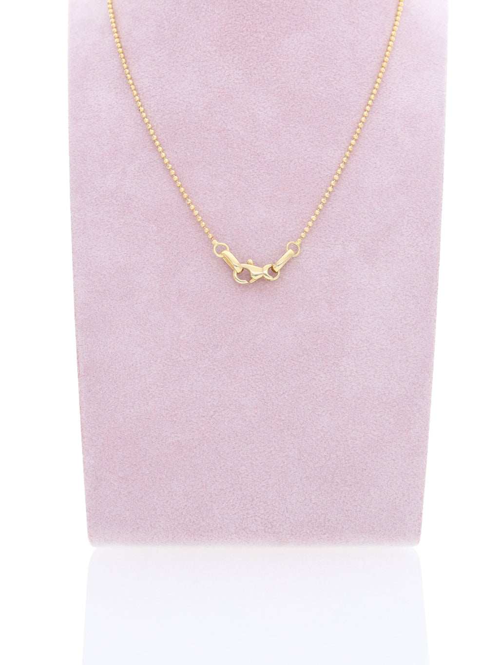 Collana oro giallo 18kt con ciondolo morbido