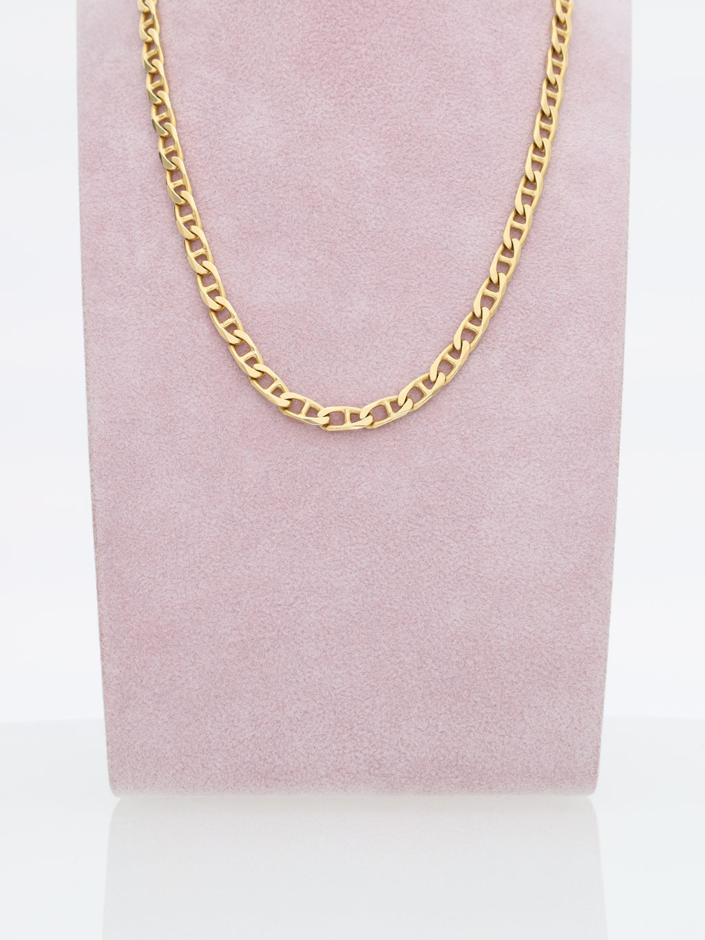 Collana oro giallo 18kt - maglia marinara lunga