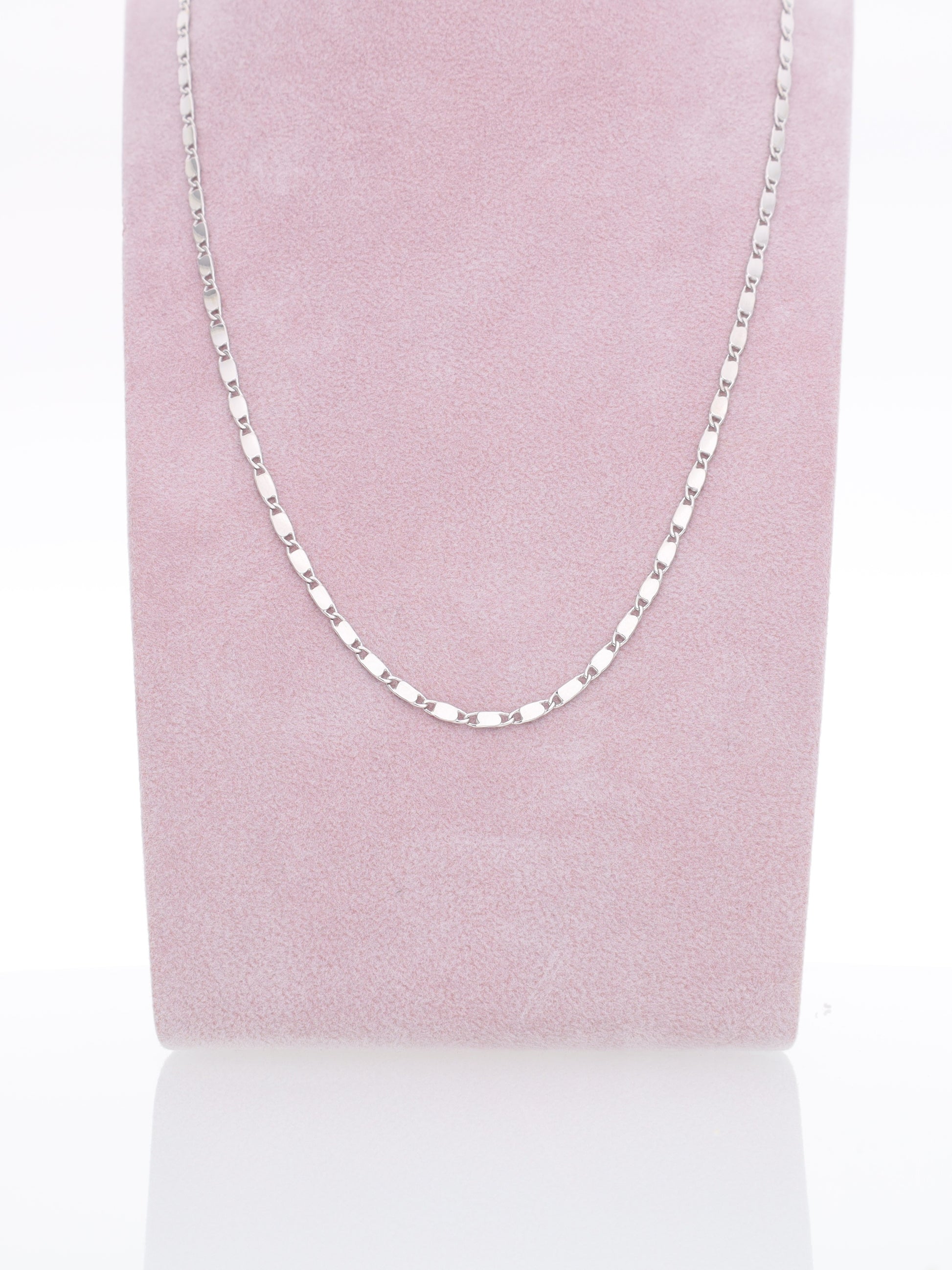 Catenina oro giallo 18kt - maglie piatte