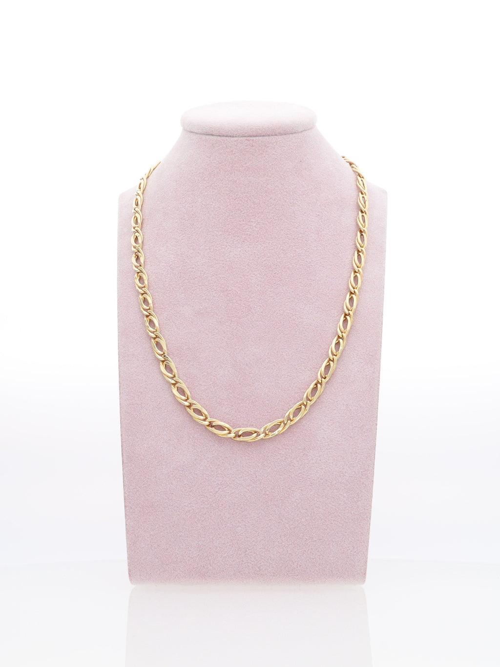 Collana in Oro Giallo 18kt - maglia Occhio di Pernice