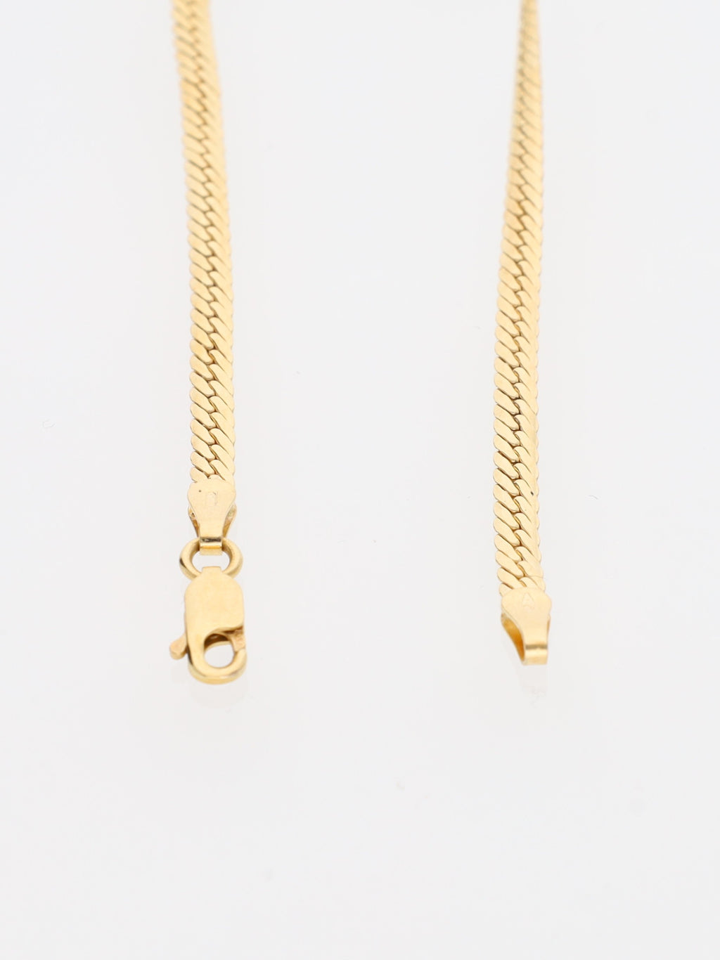 Bracciale in Oro Giallo 18 kt - Maglia inglese piatta