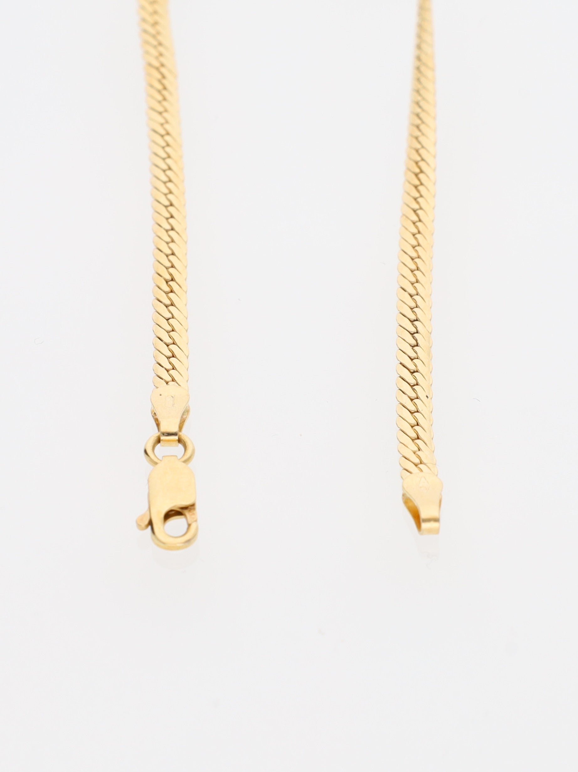 Bracciale in Oro Giallo 18 kt - Maglia inglese piatta