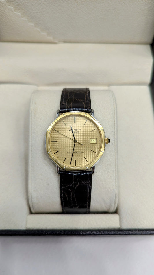 Zenith Cosmopolitan vintage oro giallo e acciaio