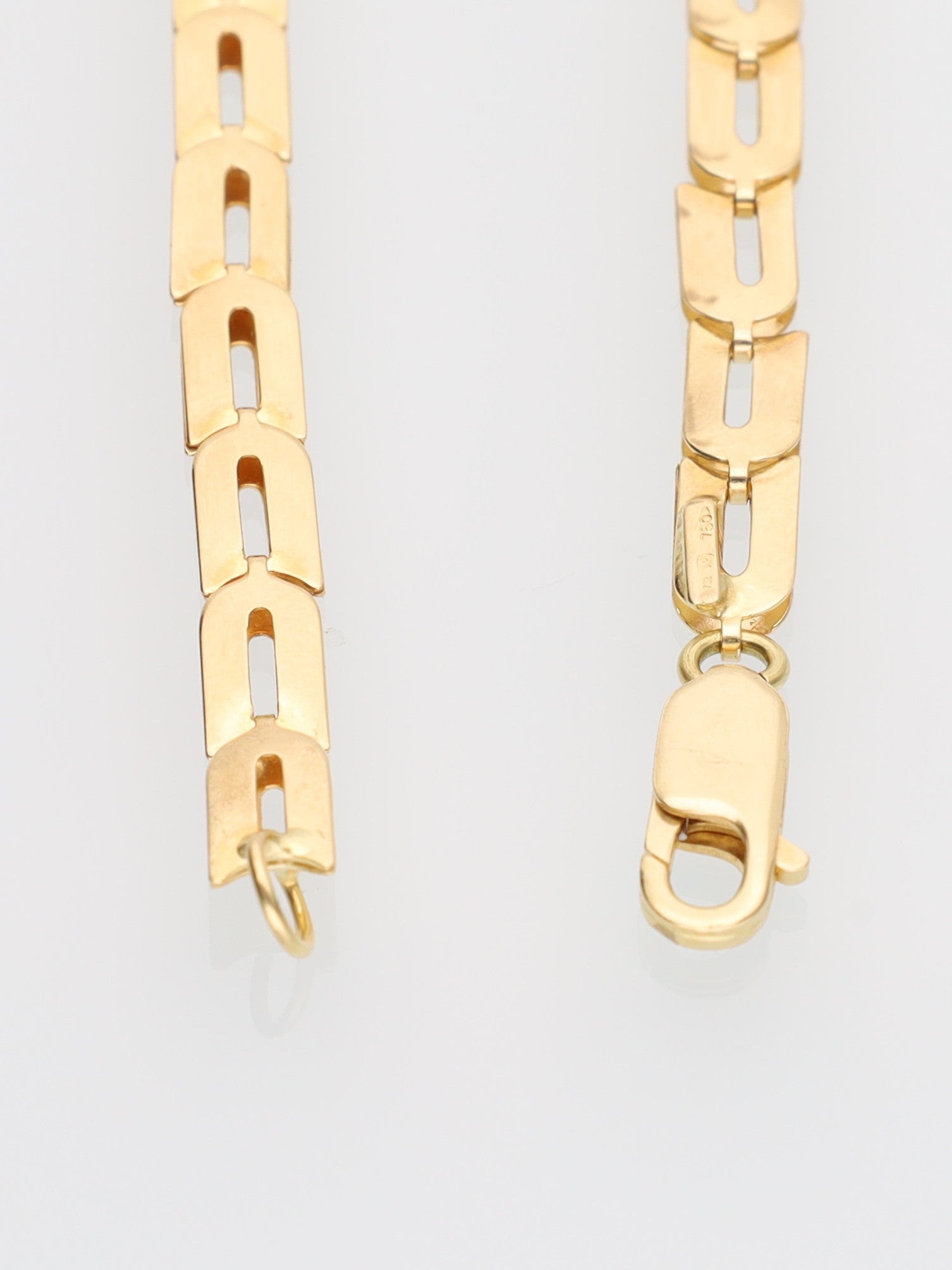 Bracciale in Oro Giallo 18 kt - Maglia a scaglie