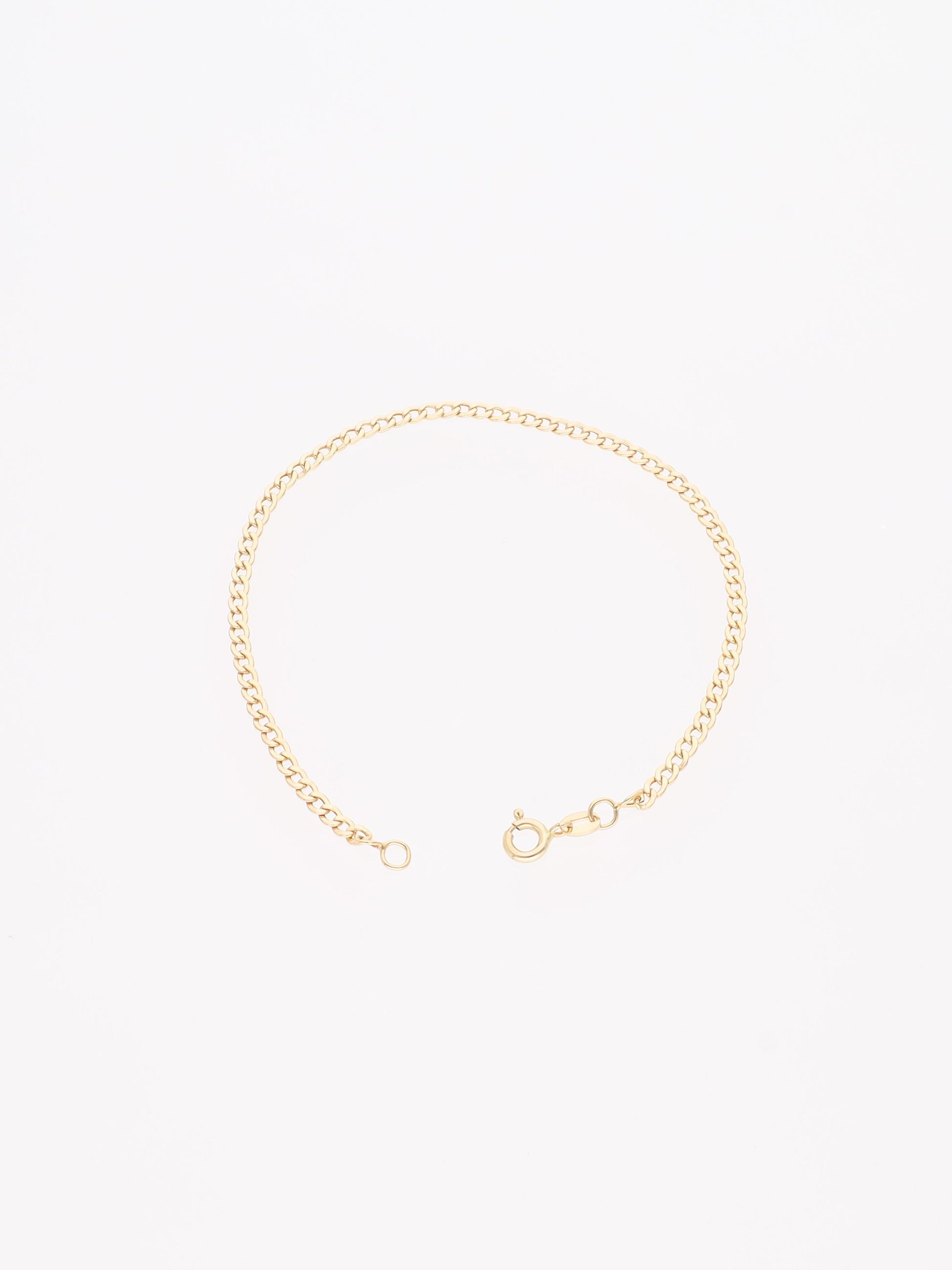 Bracciale in Oro Giallo 18 kt - maglia grumetta piccola