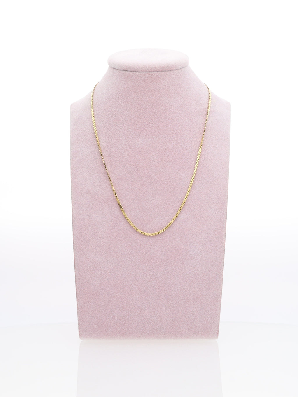 Catenina oro giallo 18kt - Maglia a "esse"